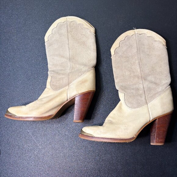 Vintage Zodiac USA Women's Western Boot sz 8 M - Picture 6 of 9
